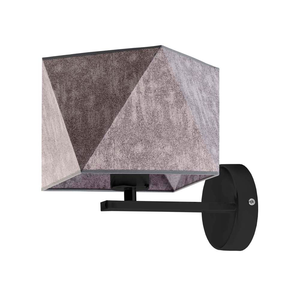 Kinkiet lampa ścienna lampa na ścianę z abażurem diament SIMPLE