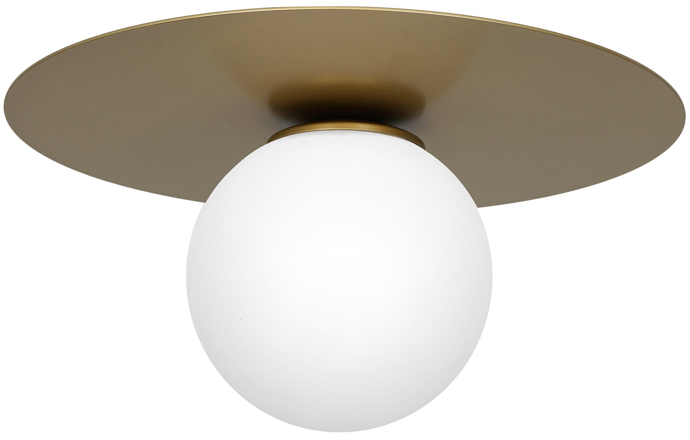 Lampa wisząca Flat złoty mat-biała 1xE14x15W metal wym:19x35x35cm IP20 Luminex