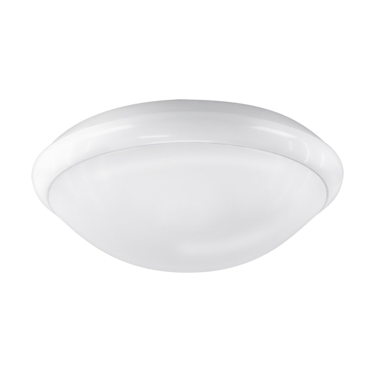 Plafon Tery okrągły biały 1xE27x60W z czujnikiem ruchu wym: 11 x 30 cm IP44 tworzywo sztuczne Struhm