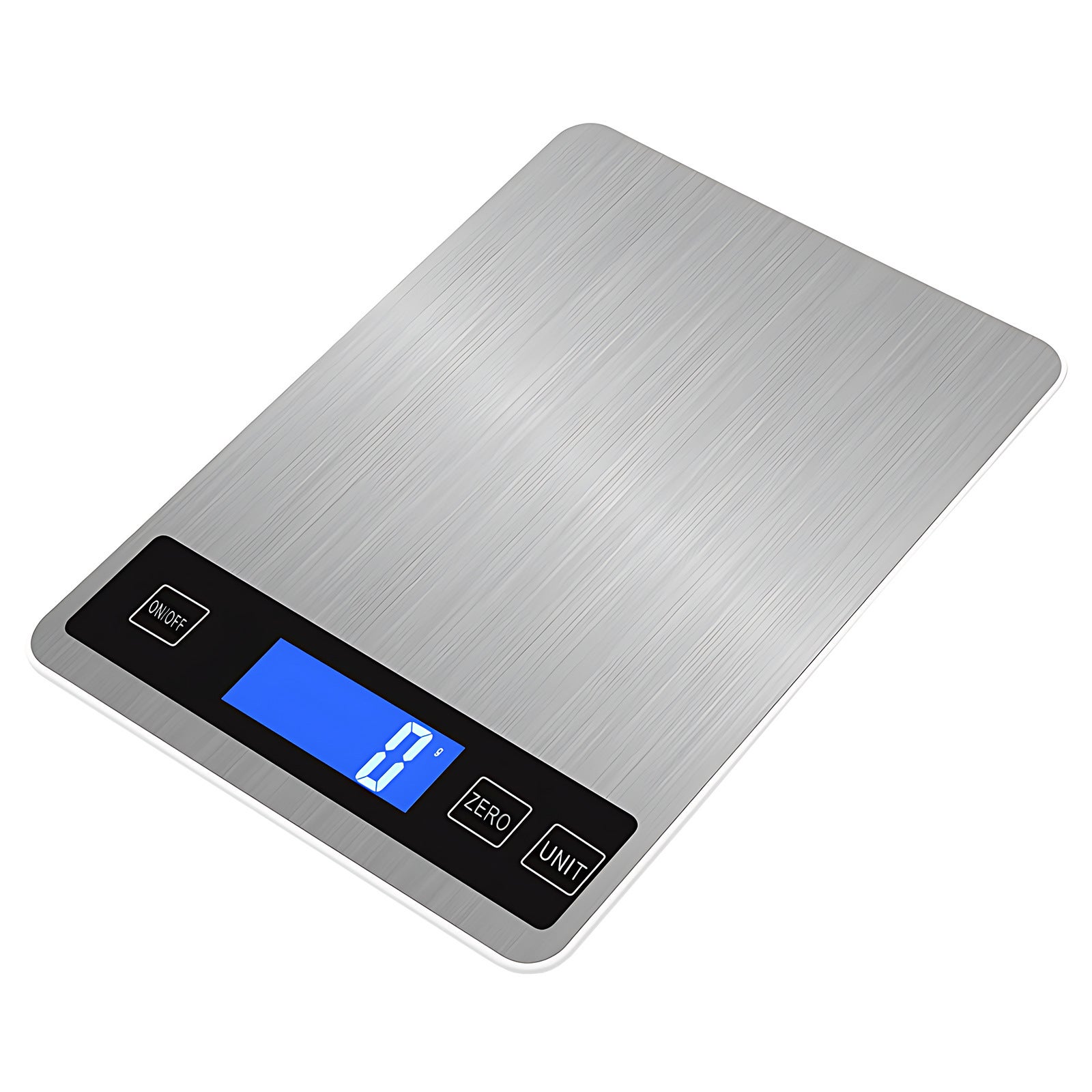 10 kg cyfrowa waga kuchenna do przygotowywania posiłków, elektroniczna waga kuchenna ze stali nierdzewnej o dokładności 1 g, ekran LCD, F