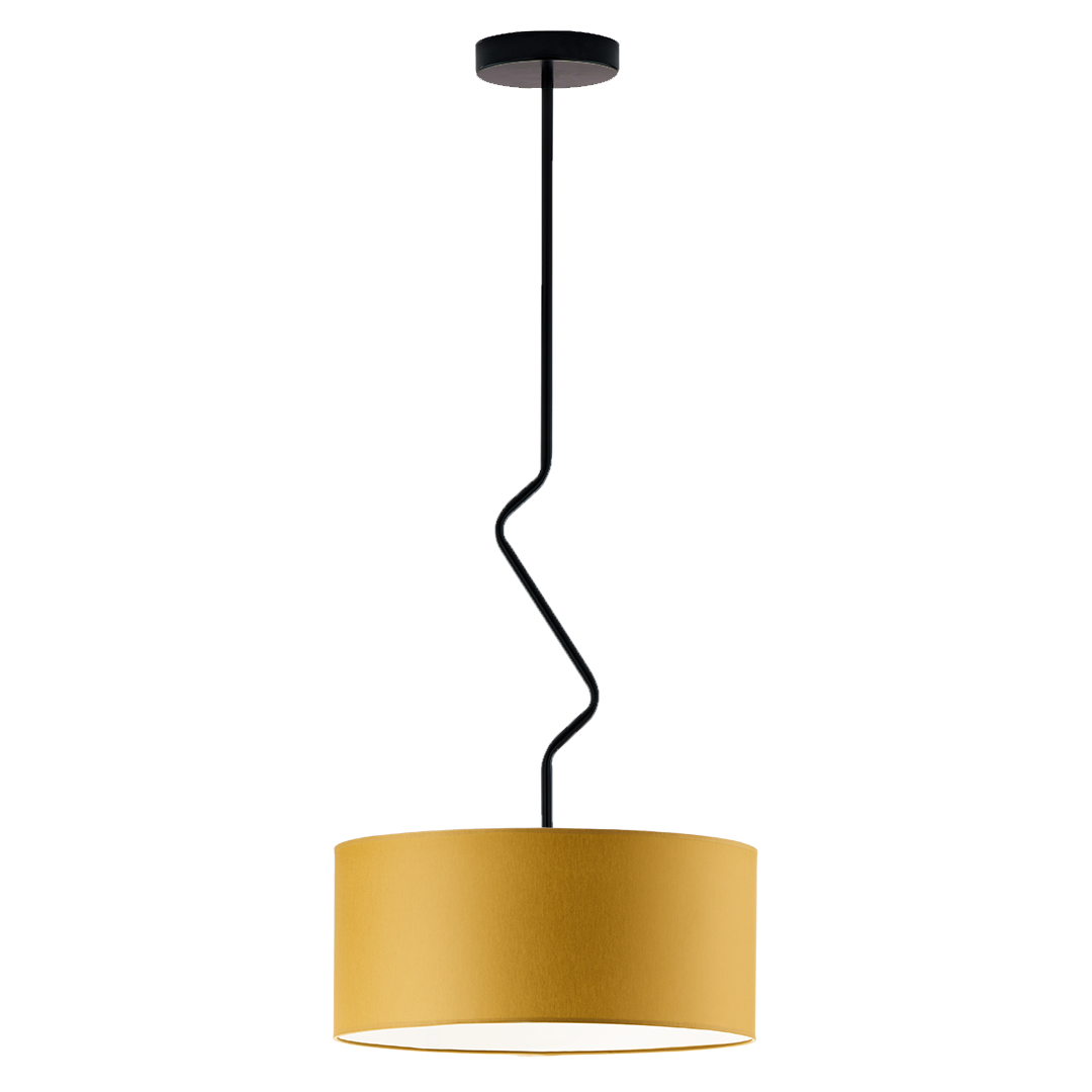 Lampa sufitowa żyrandol lampa wisząca z abażurem walec VESSO
