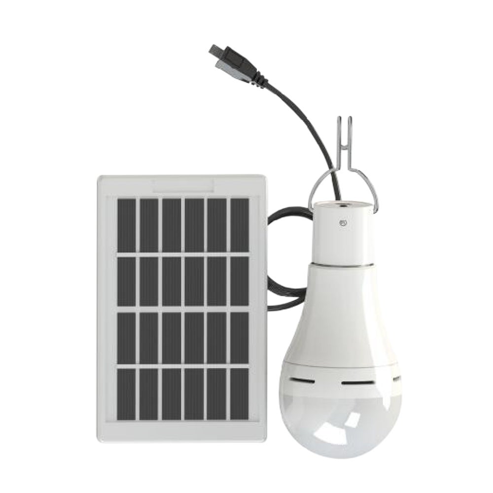 Panel Słoneczny 9W 25 LED, DC5-6V - 3 Poziomy Jasności, Migotanie/SOS, IP65, Bateria 1800mAh, Hak - Wędkarstwo/Turystyka/Kemping/Sytuacje Awaryjne