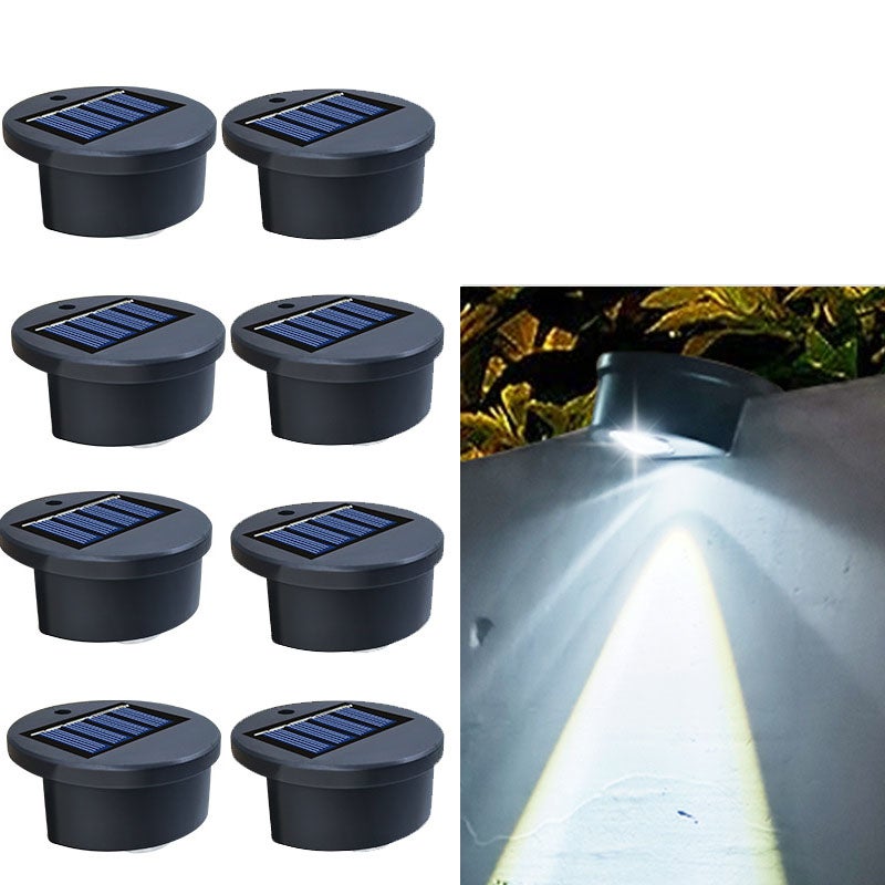 Wodoodporne solarne lampy do pływania, 8 sztuk, lampy do chodzenia, białe światło