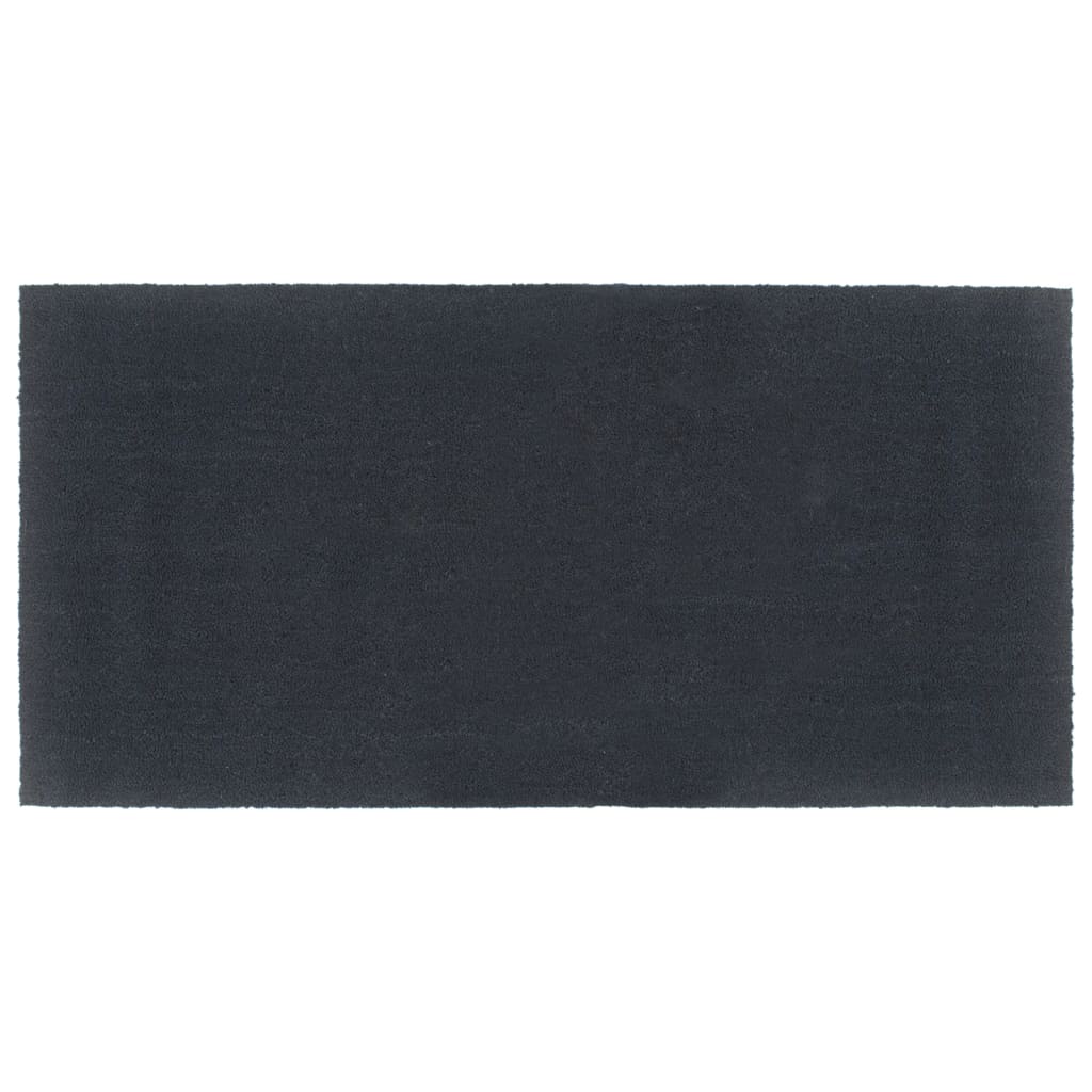 Wycieraczka, ciemnoszara, 100x200cm, włókno kokosowe, tuftowana vidaXL