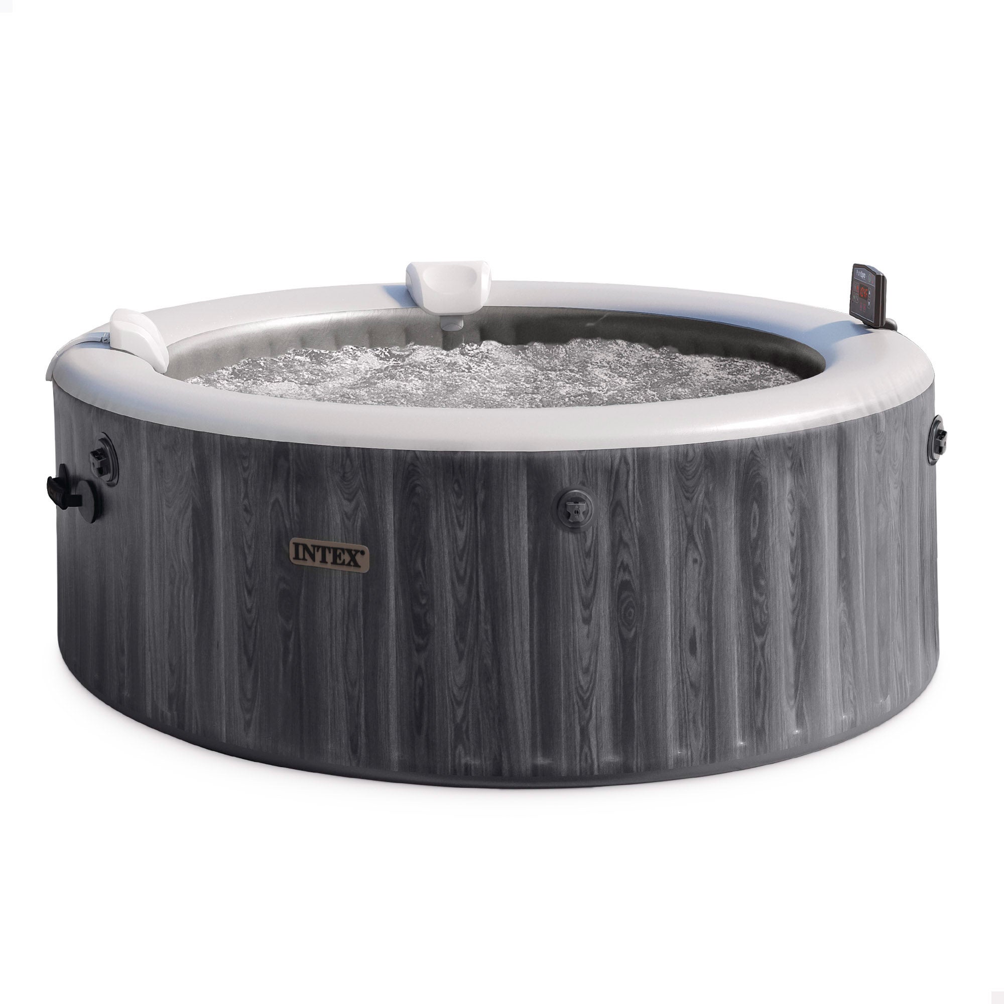 Intex PureSpa Baltik Okrągły Nadmuchiwany Spa z Bąbelkami dla 4 Osób