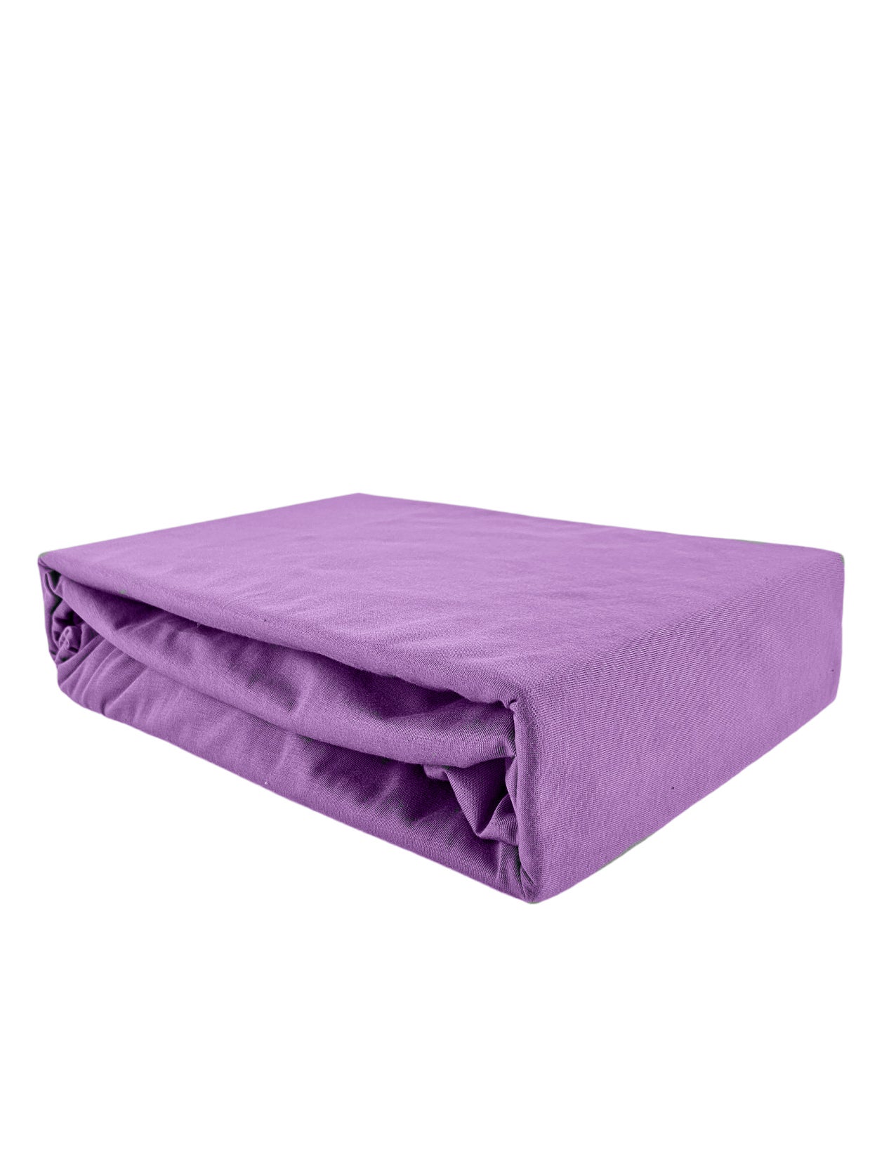 Kam-Pol prześcieradło z gumką jersey bawełniane wrzosowy 70x120 cm