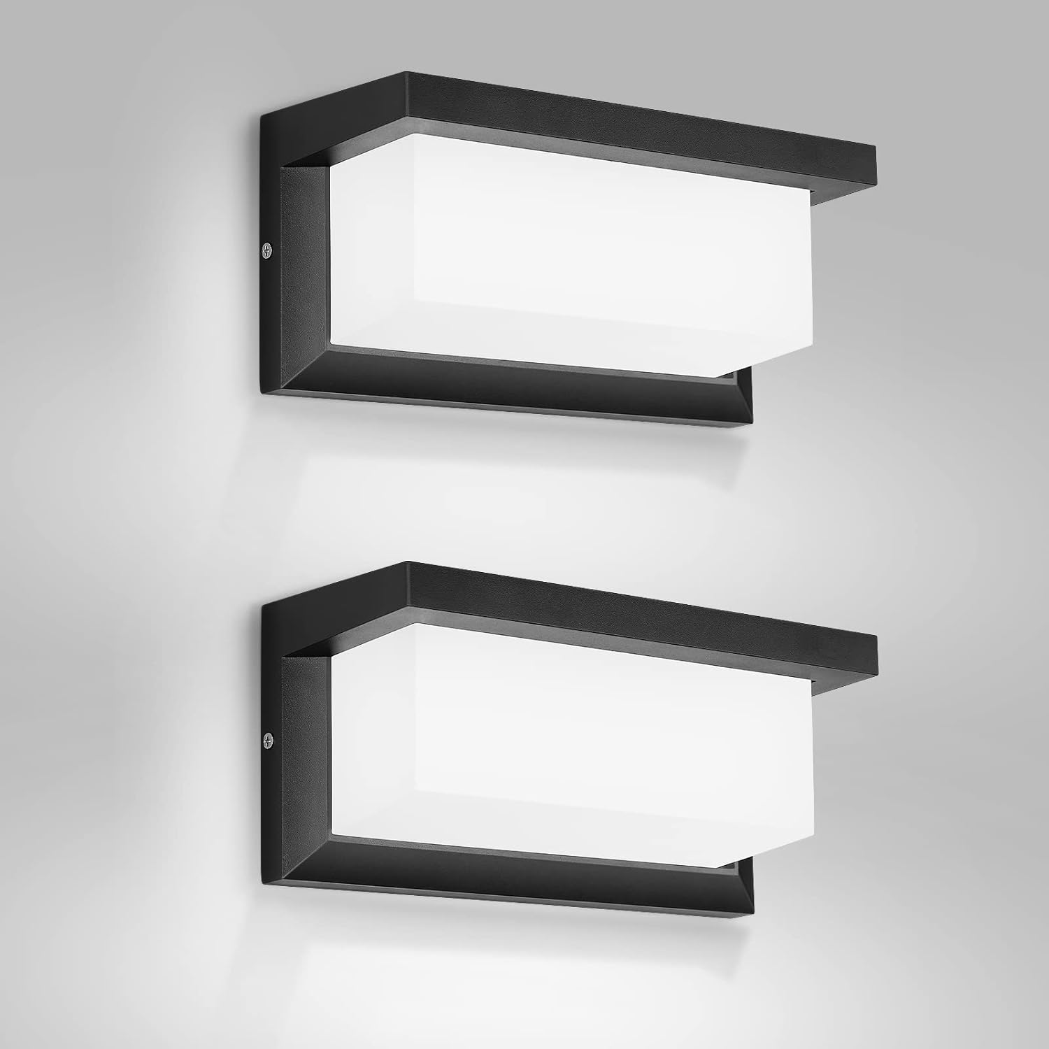 Kinkiet zewnętrzny, kinkiet zewnętrzny LED 18 W, wodoodporny IP65, dekoracyjny kinkiet zewnętrzny (