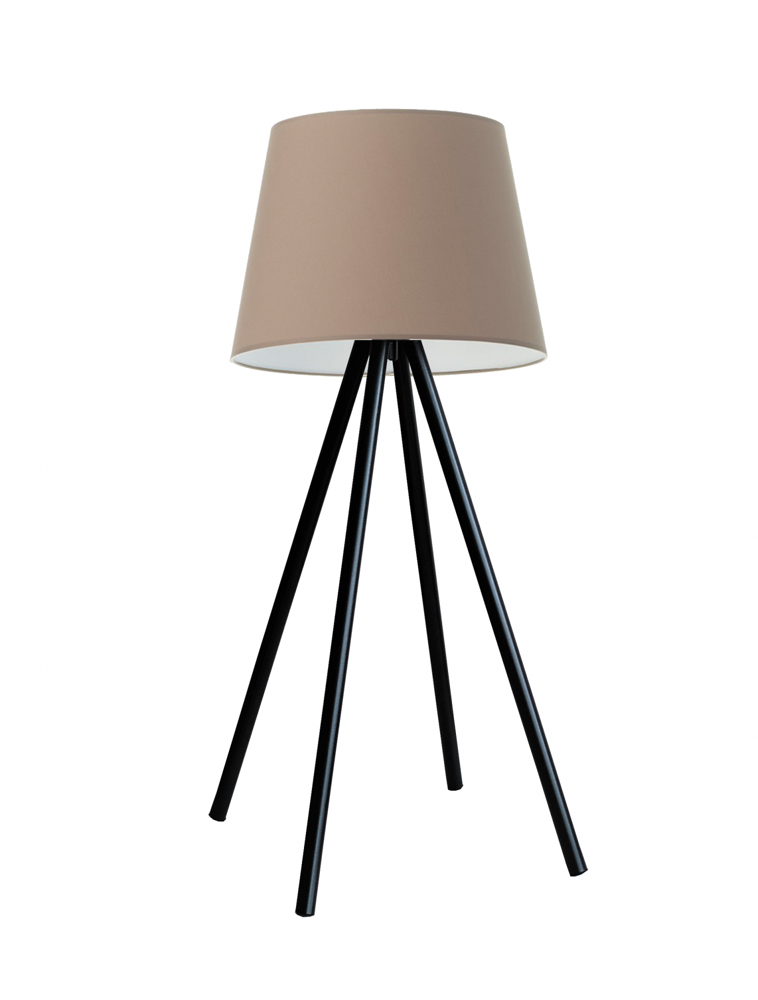 Lampka nocna na biurko lampa biurkowa LED z abażurem stożek SOLARIS