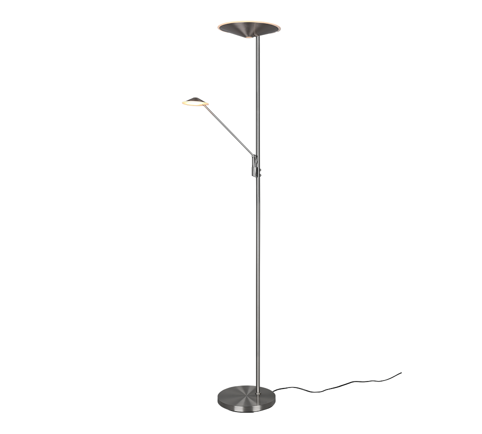 Lampa stojąca LED BRANTFORD srebrny Trio 425610207