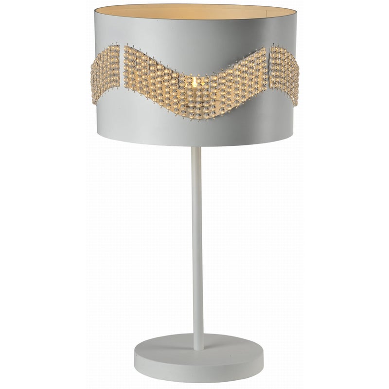 Lampa stołowa Candellux ANTONIO 41-23018 biała