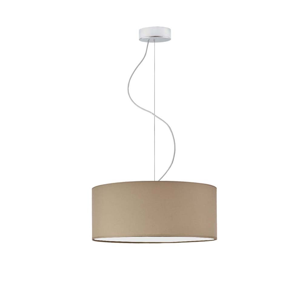 Lampa sufitowa żyrandol lampa wisząca z abażurem walec 40 cm BLUES