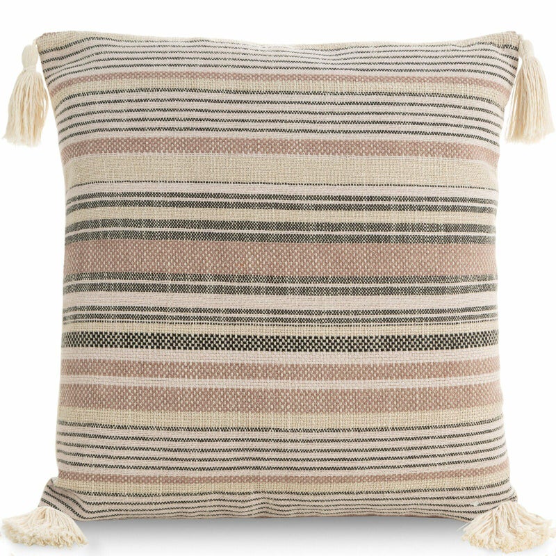 Poszewka Eurofirany BOHO 4 45x45 cm pudrowa chwosty 1 szt.
