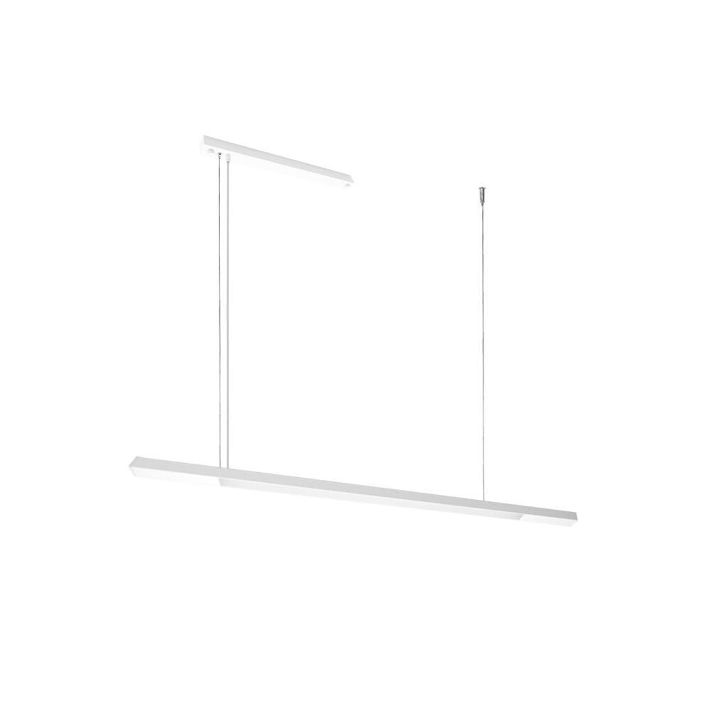 Lampa wisząca nowoczesna liniowa 130 cm biała neutralna barwa HAKODA LED 9W Shilo