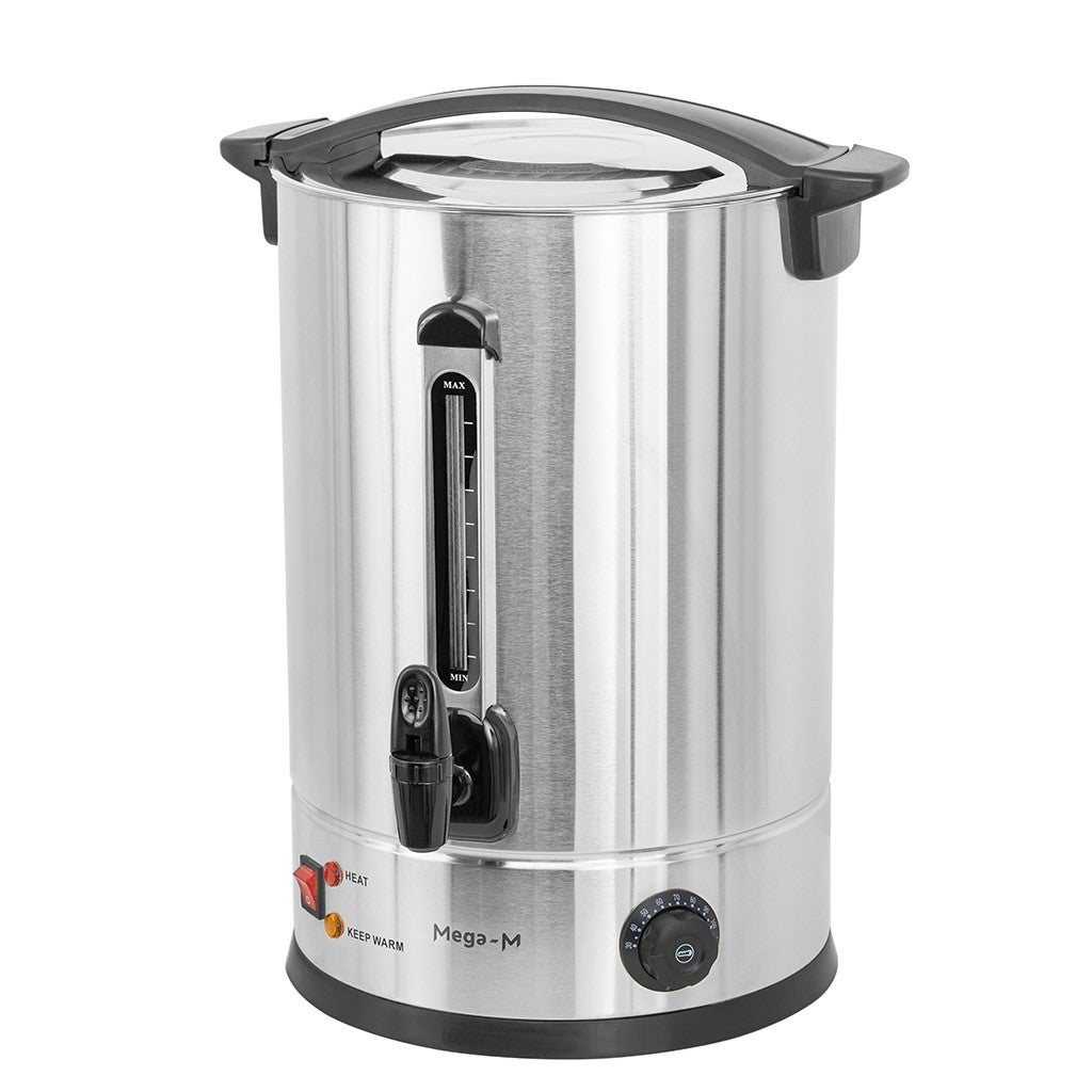 Warnik do wody podgrzewacz dwuściankowy do kawy herbaty Mega-M 20L 2800W