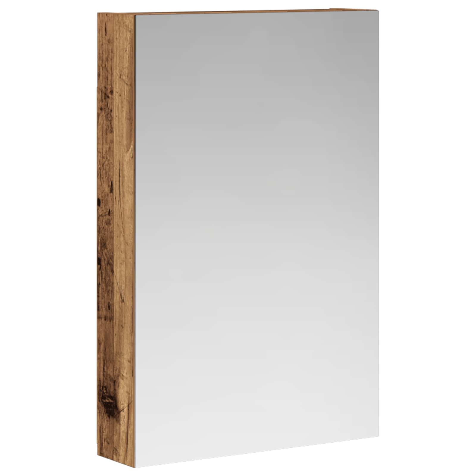 Szafka z lustrem do łazienki Stare drewno 40 x 10,5 x 60,5 cm