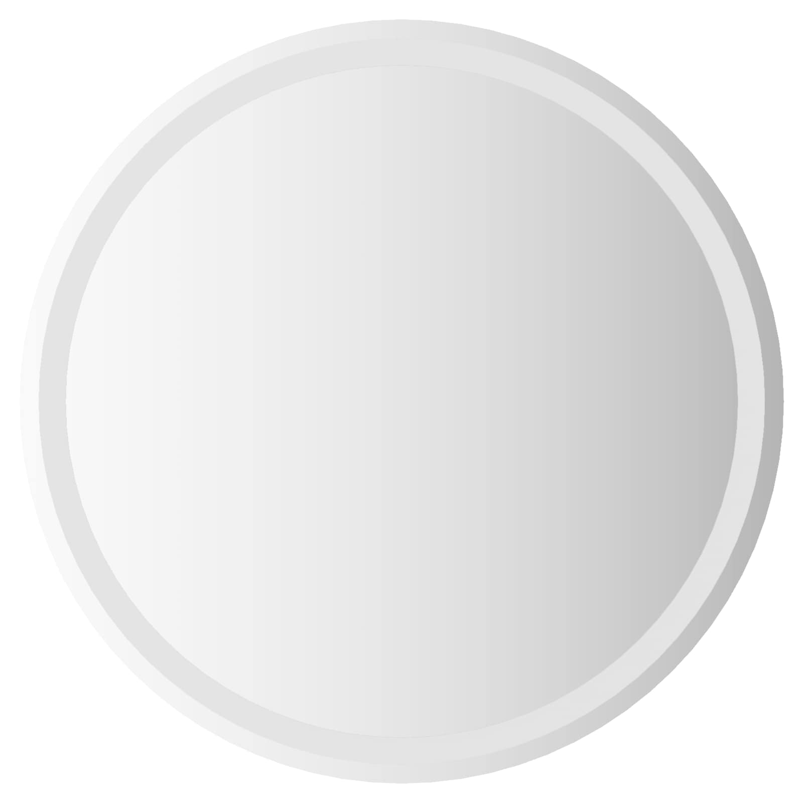 Lustro Łazienkowe LED Okrągłe Ø 70 cm ze Szkła Hartowanego