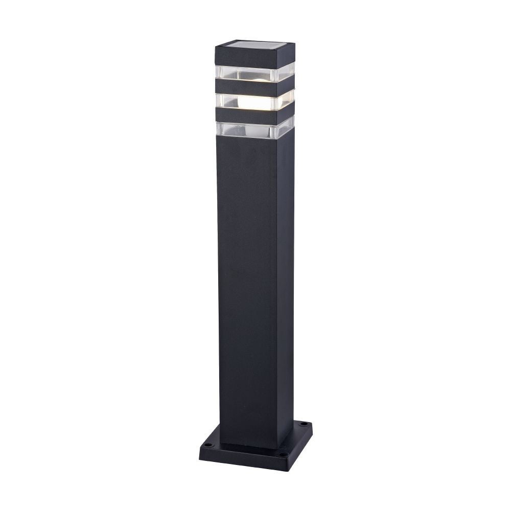 Lampa ogrodowa stojąca Unter Den Linden czarna 1xE27x60W IP54 wym: 61 x 14 x 14 cm aluminium Maytoni