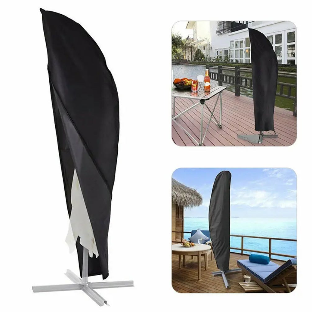 Pokrowiec ochronny na parasol, duży pokrowiec ochronny na parasol, ochrona UV, 280 cm x 280 cm