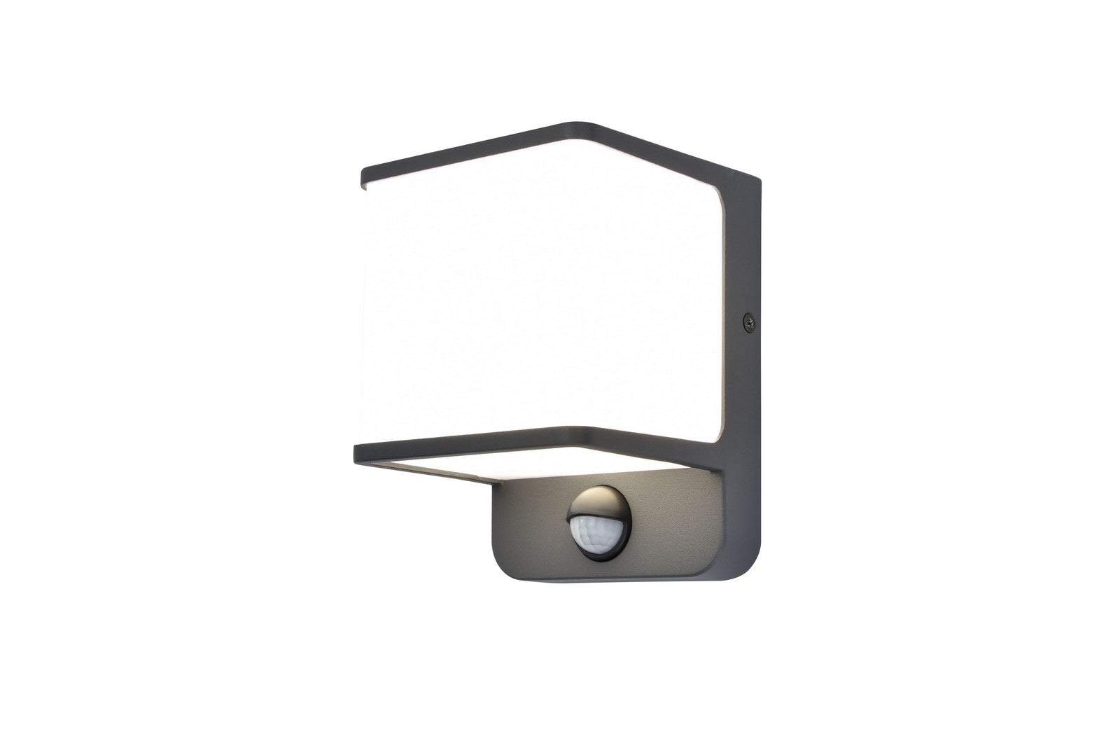 Kinkiet zewnętrzny LED DOBLO 14W aluminium ciemnoszary wym:14,6x11x10,3cm IP54 Lutec