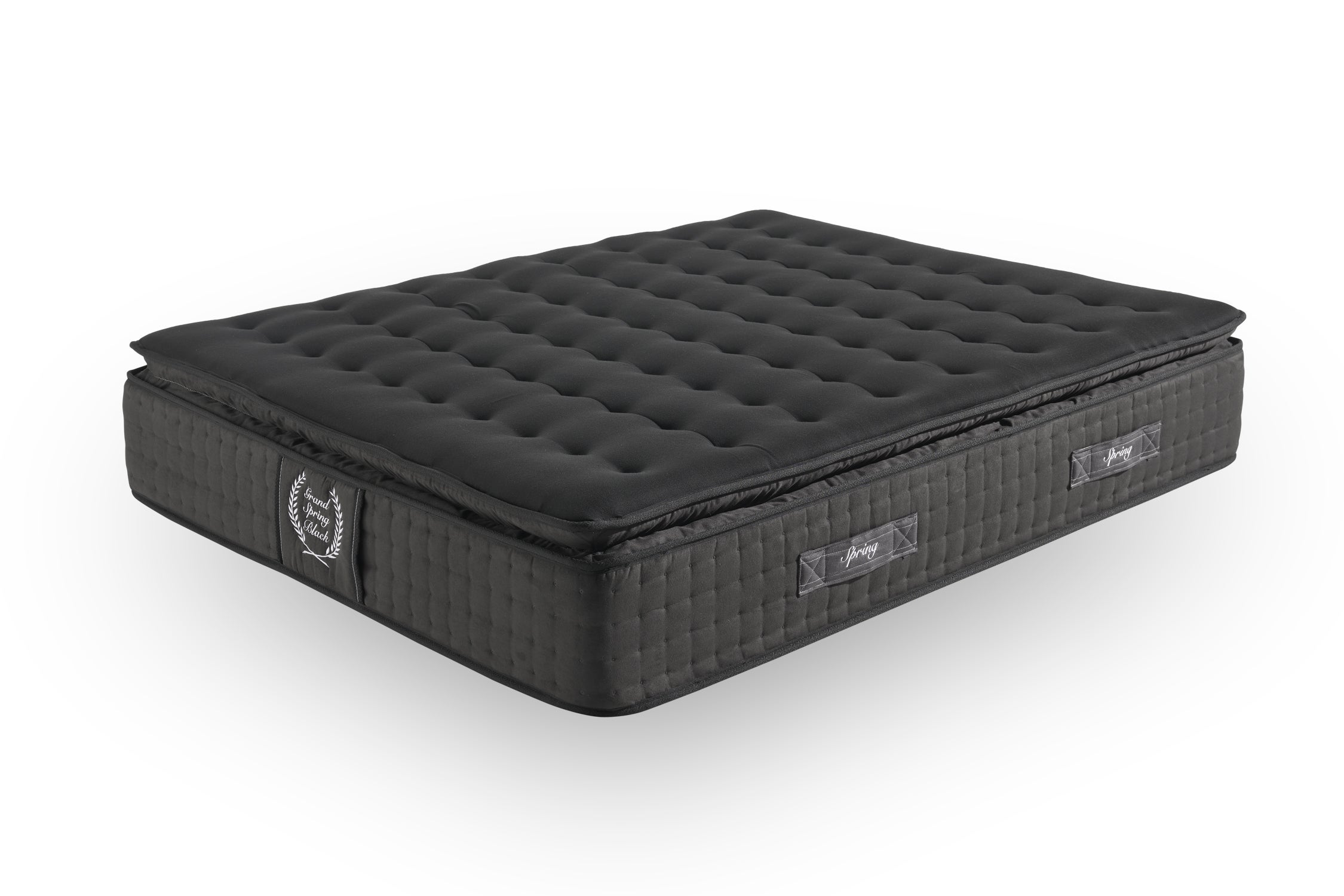 Materac Sprężyny kieszeniowe Grand Spring Black, 30cm, 160x190cm - Moonia