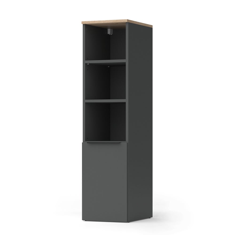 Vicco Szafka uniwersalna Wido, Antracyt/Sonoma, 30.2 x 120 cm z drzwiami