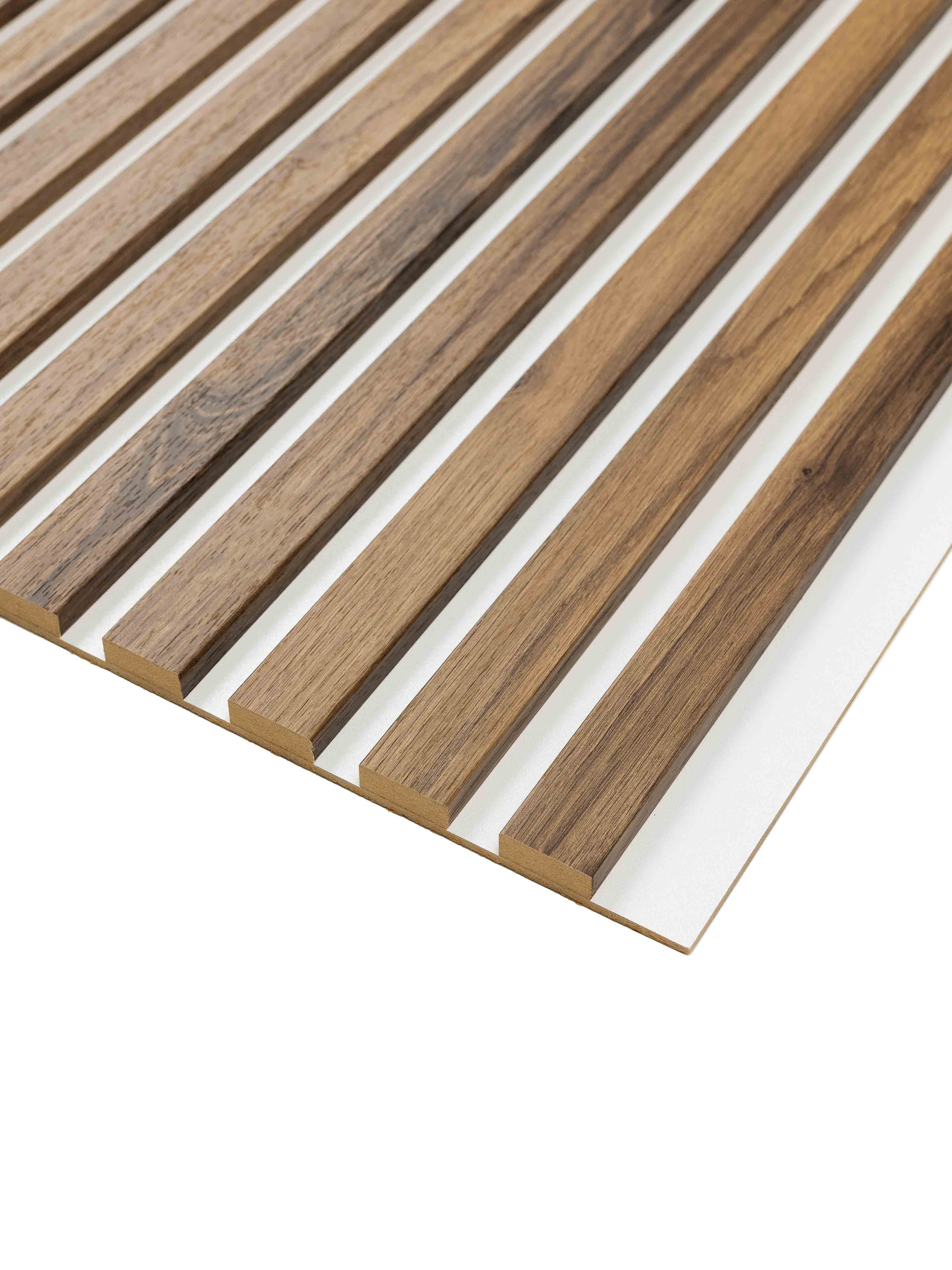 Lamele na Filcu Białym Ścienne SunWood Panel Akustyczny Dąb Valencia 275x46 1 szt.