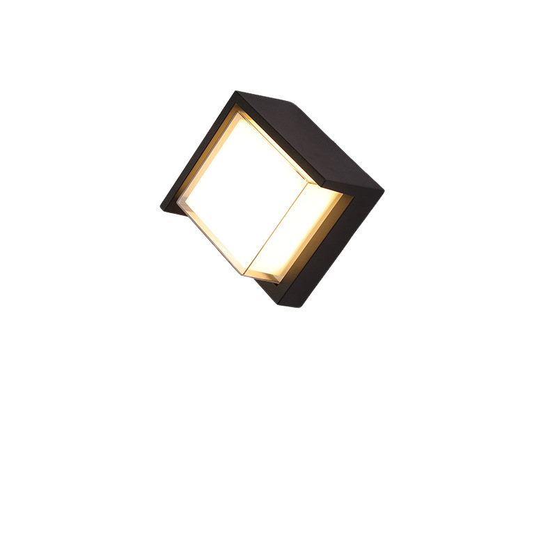 Nowoczesna, wodoodporna lampa zewnętrzna LED o mocy 18 W z czujnikiem ruchu, wytrzymała i trwała.