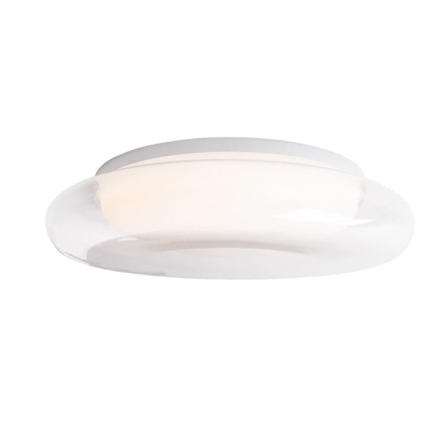 Plafon sufitowy dekoracyjny okrągły biały Ø47 cm DUO LED 18W C0234 Maxlight