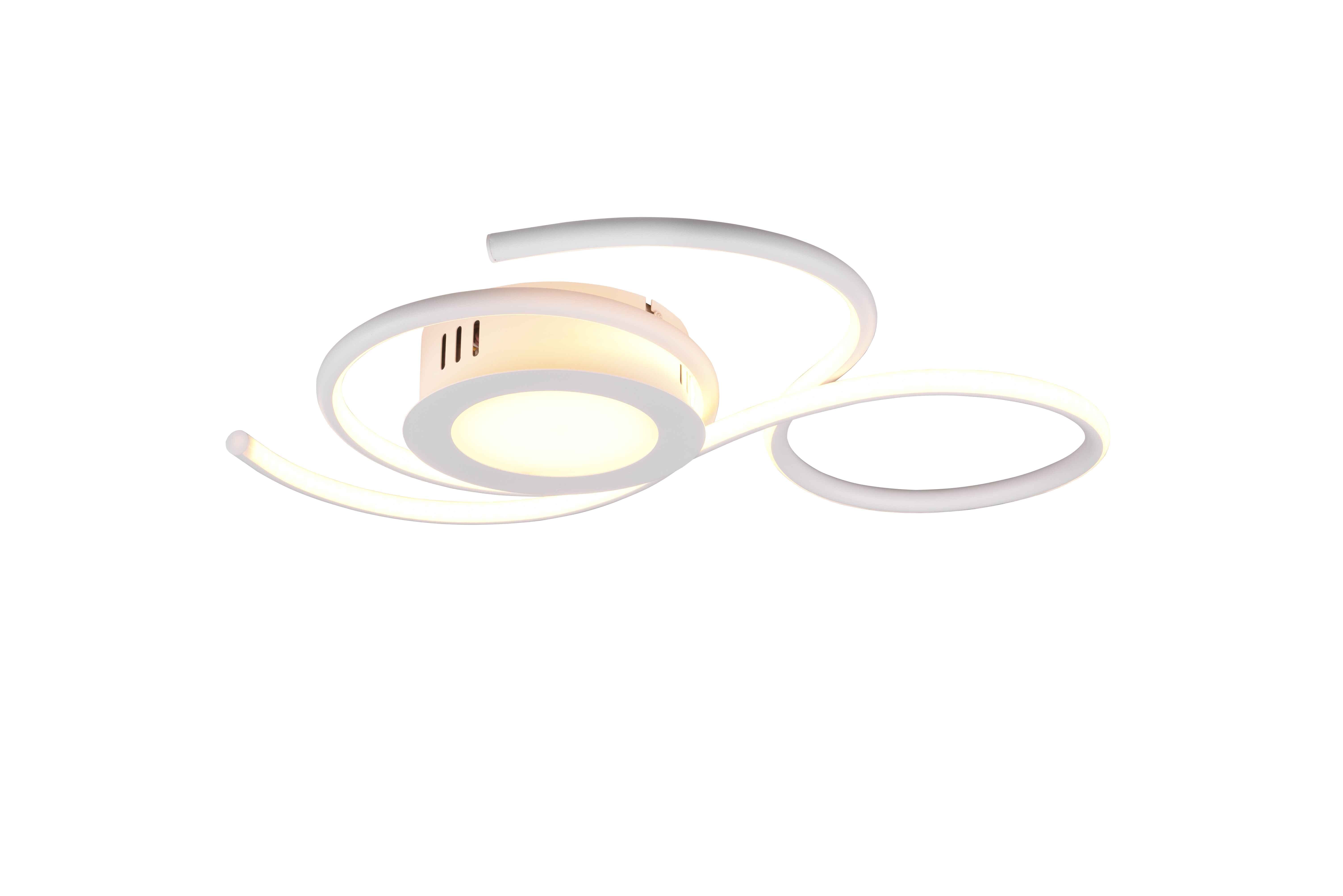 Lampa sufitowa nowoczesna wbudowany LED JIVE biały Trio 623410231