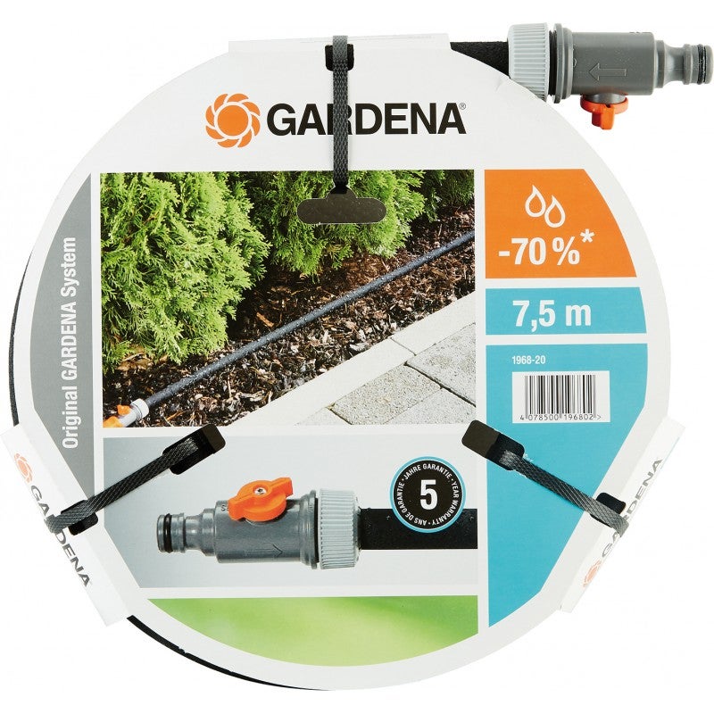 Gardena 1968-20 Wąż zraszający z mikroperforacją i wzmocnieniem 7,5 m