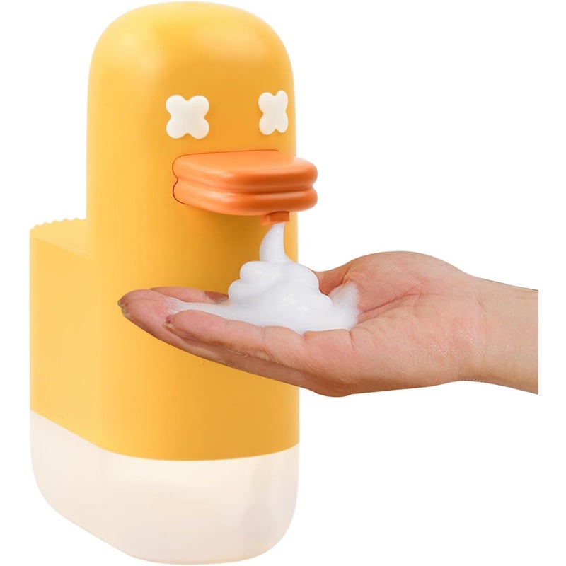 Automatyczny dozownik mydła z czujnikiem podczerwieni, 350 ml Bezdotykowy dozownik mydła, ładowany przez USB, wodoodporność IPX4
