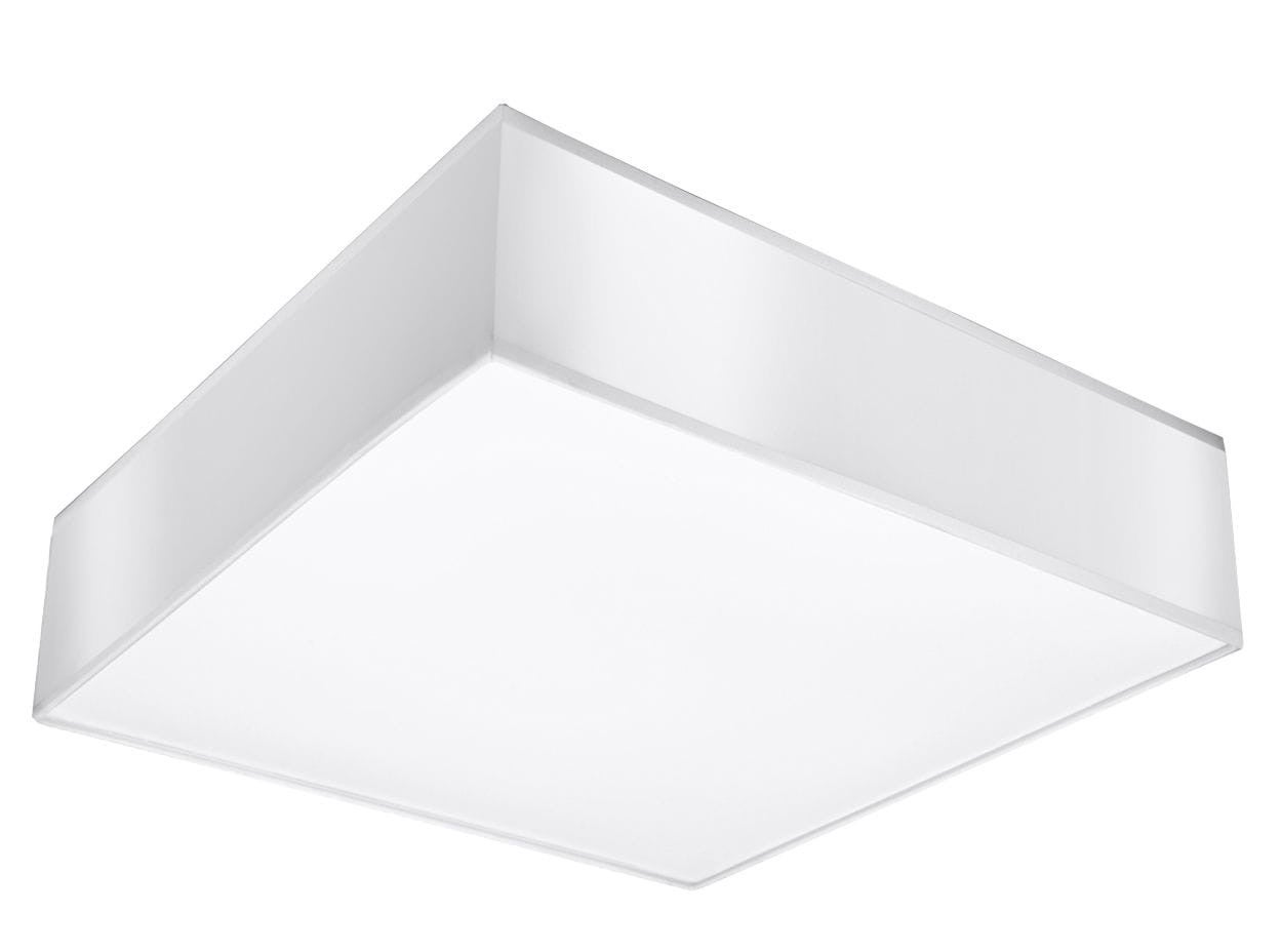 Plafonnier PVC Blanc E27 2 Horus