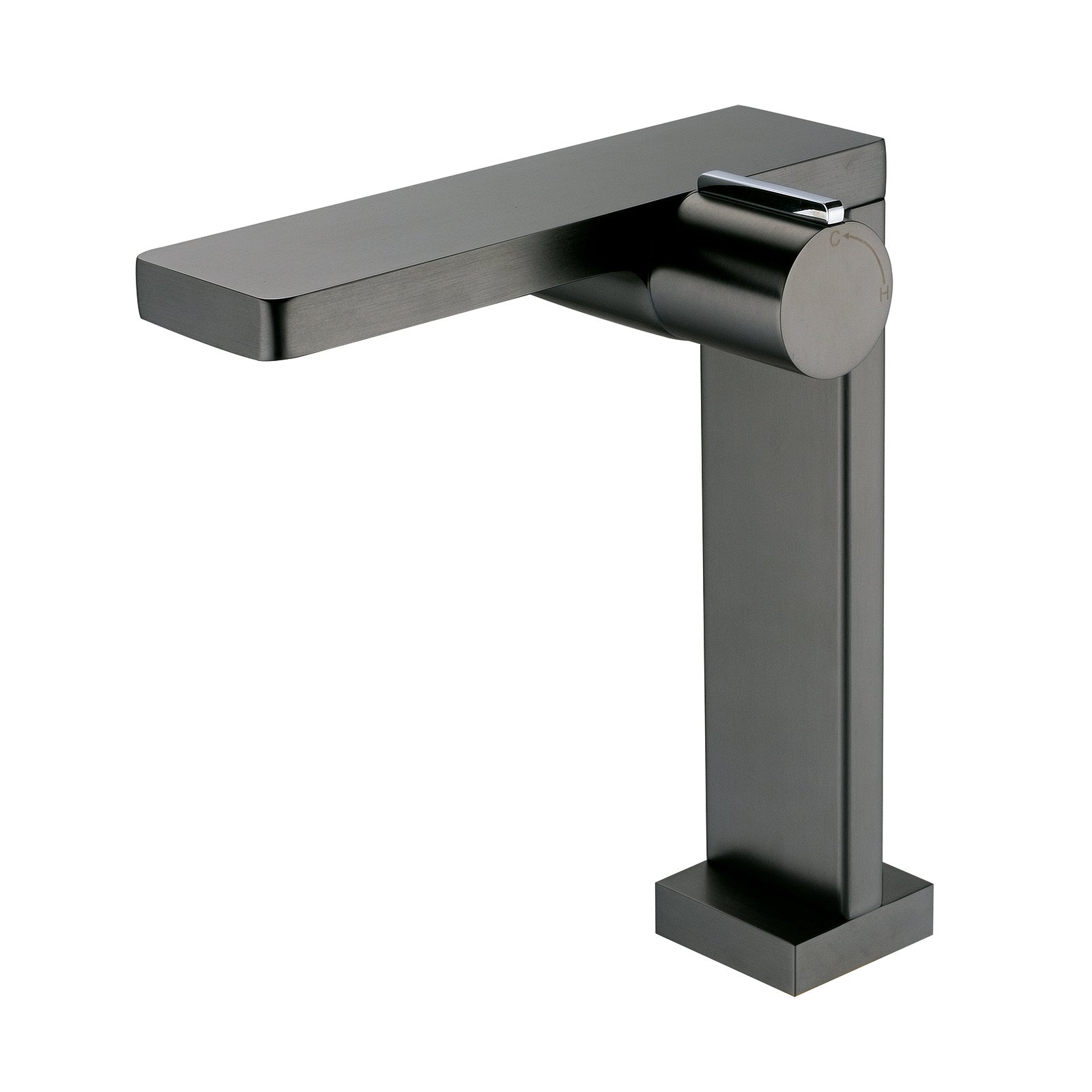 Bernstein Bateria umywalkowa NT3220G wysoka wylewka kolor gunmetal