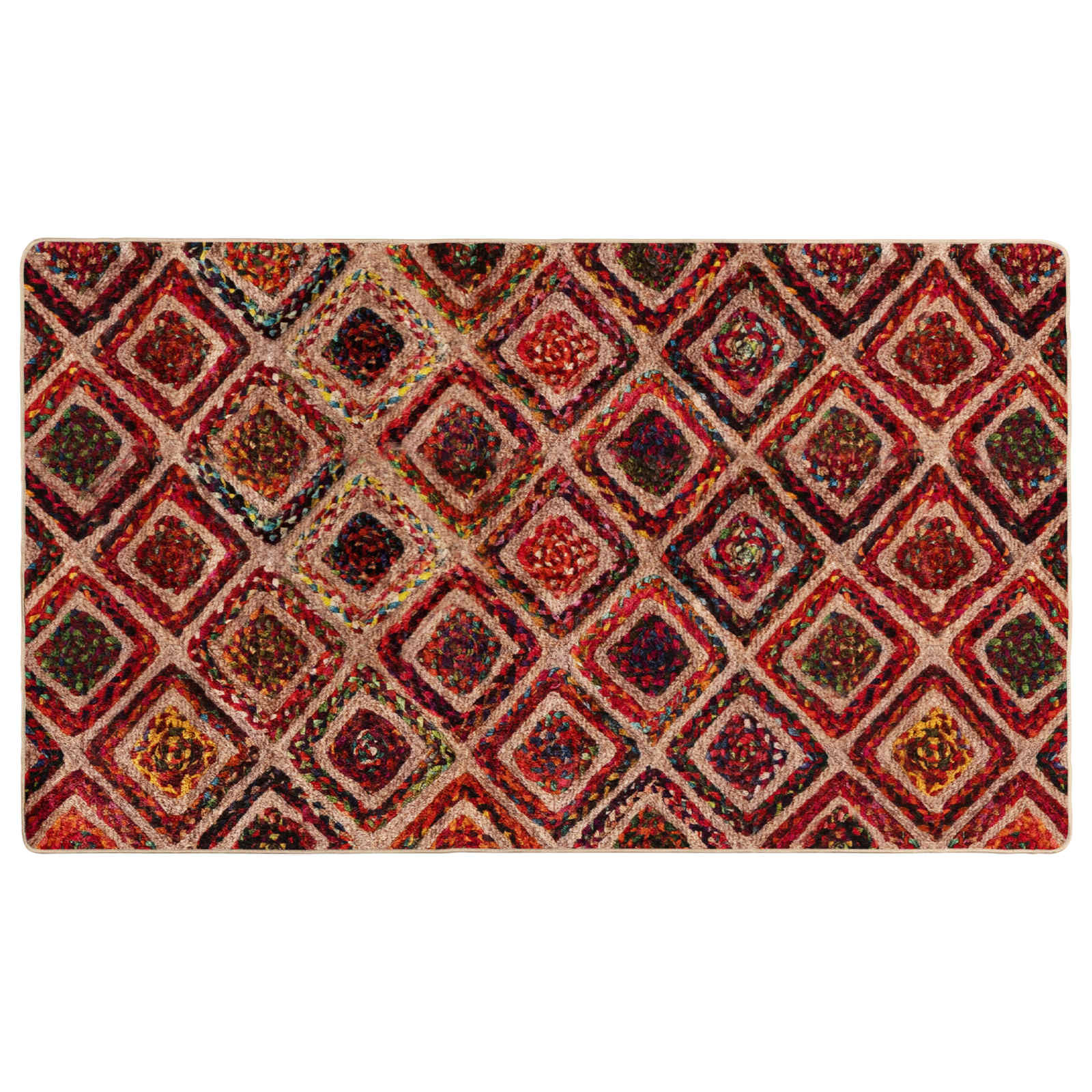 Chodnik dywanowy MARSA Wielokolorowe 80 x 200 cm
