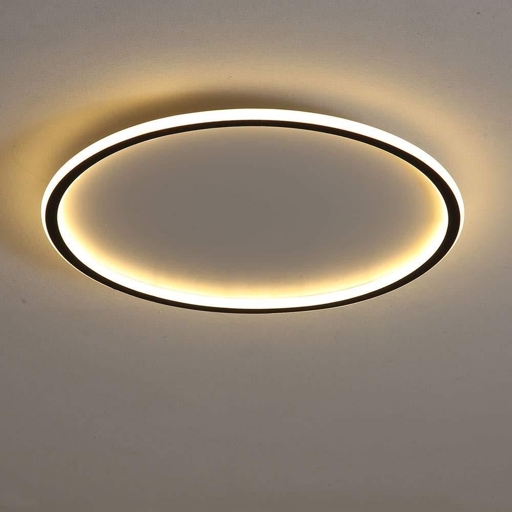 Lampa sufitowa LED z pilotem, designerska lampa sufitowa do salonu, 50 W, ściemnialna, do sypialni/kuchni, 3000–6500 K