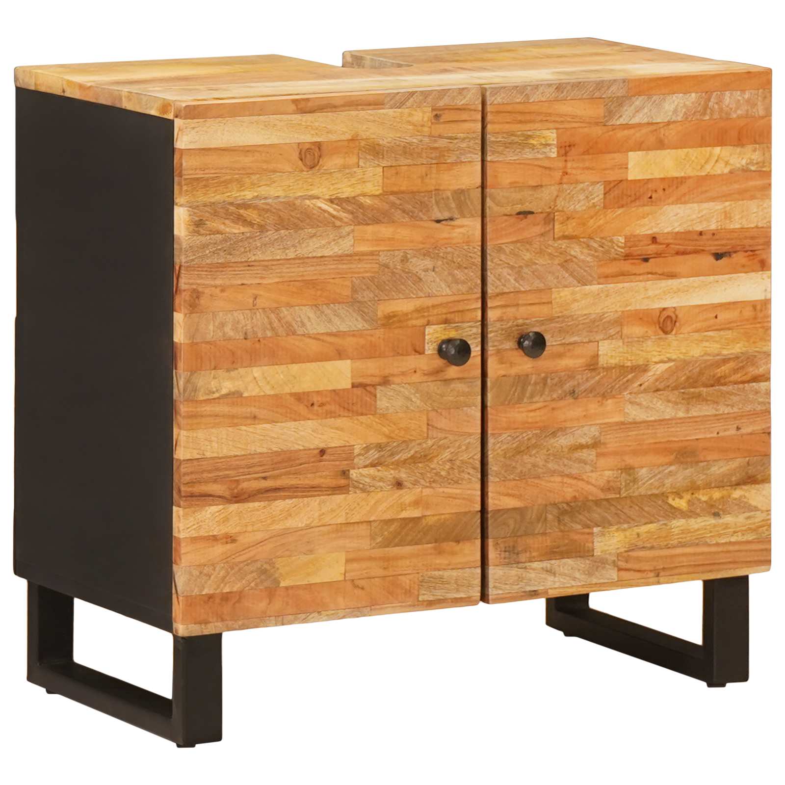 Szafka pod umywalkę Naturalny 62 x 33 x 58 cm Drewno z mango