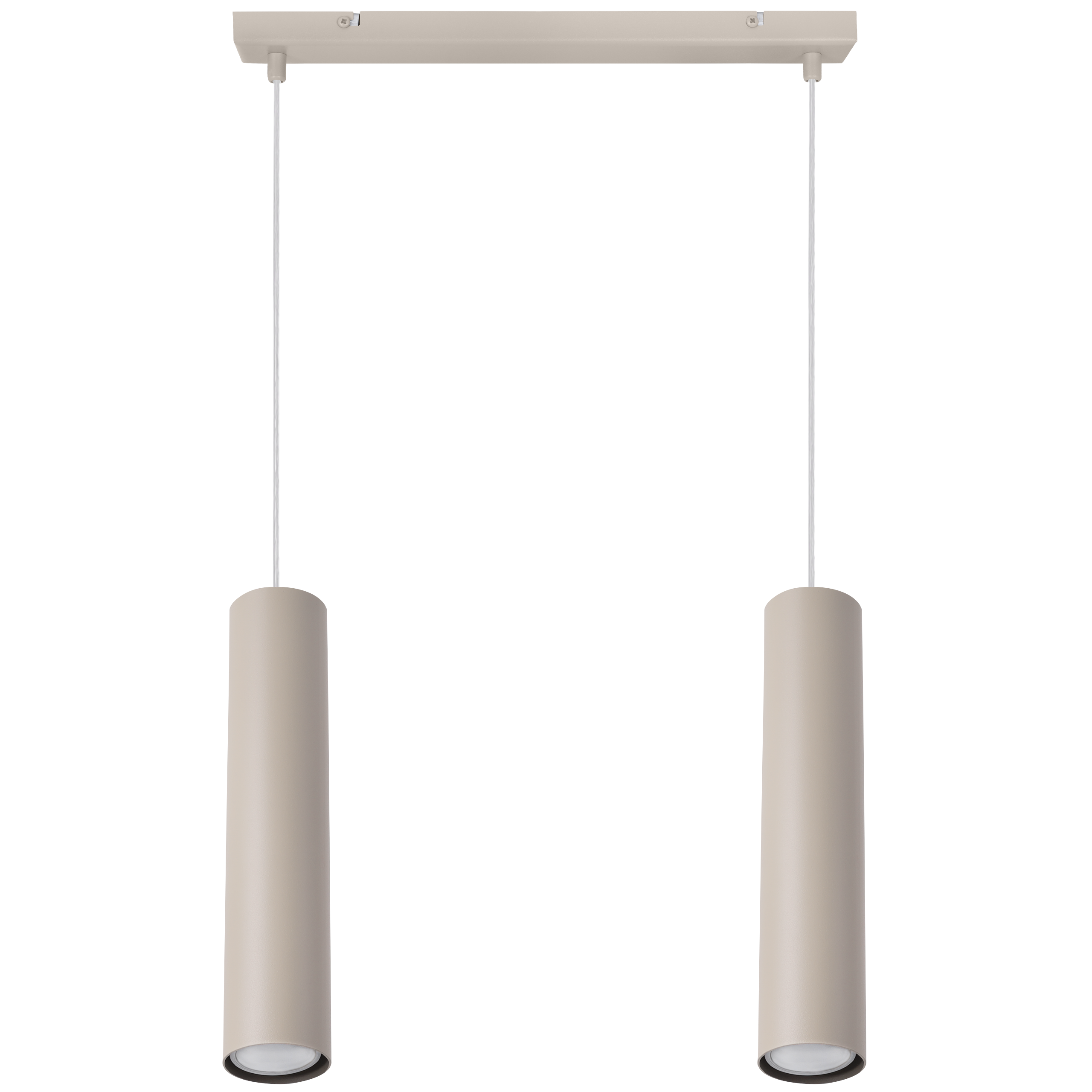 Lampa sufitowa wisząca Light Home LH Tuba 2x GU10 kaszmirowy