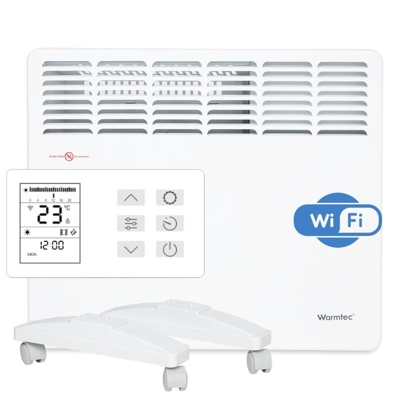 Grzejnik elektryczny konwektorowy 1500W IP24 Wi-Fi Biały Warmtec EWE+ 1500