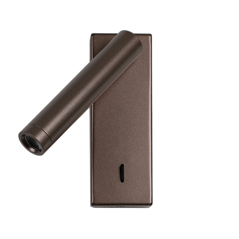 Kinkiet CALI LED 2.5W Ciepła biel 153lm kawowy wym: 16x5,5x6 cm IP20 Italux