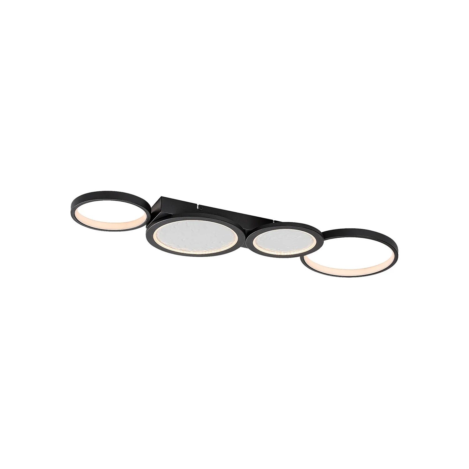 Lampa sufitowa wisząca Aranis czarno-biała LED 40W 3000-6500K 2300lm pilot wym: 6 x 84 x 29 cm metal Rabalux