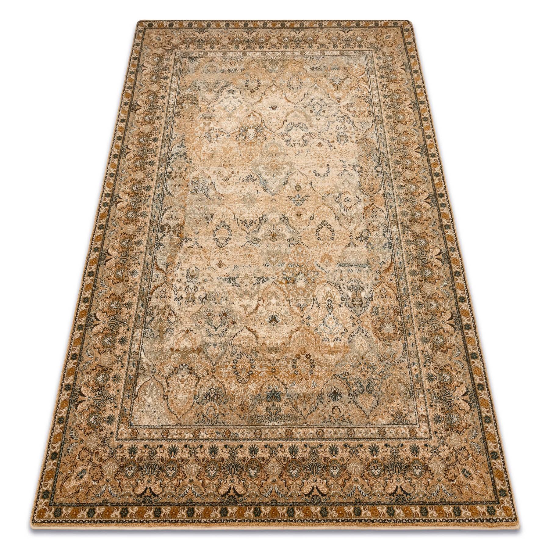Dywan wełniany OMEGA KASHMIR krem 66x100 cm