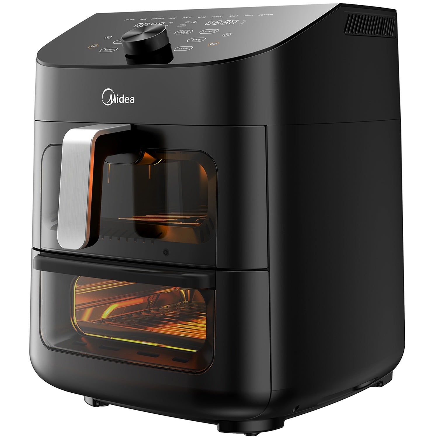 Urządzenie Airfryer 2 w 1 w połączeniu z piekarnikiem 6,4 + 4,4 litra