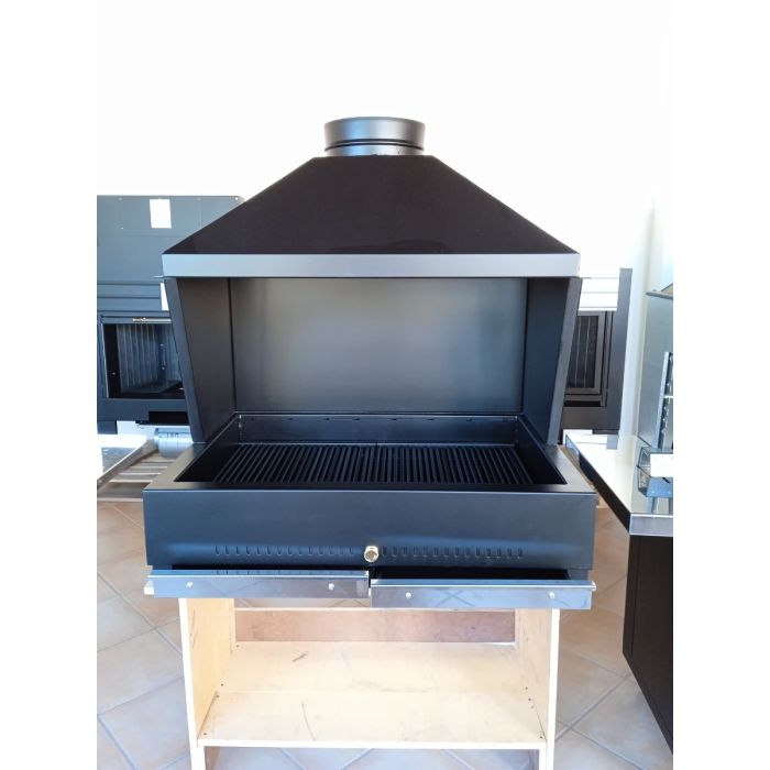 Grill 97x70 z okapem