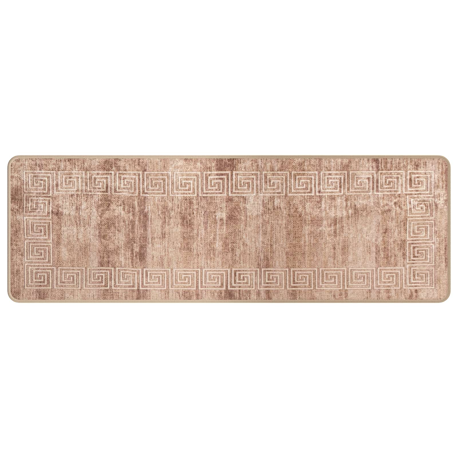 Chodnik dywanowy MARSA Biały 50 x 150 cm Poliester i PVC