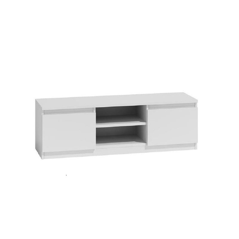 Szafka RTV Topeshop Stolik RTV 120 Pod Telewizor Biały 40x120x36 cm 1 szt.