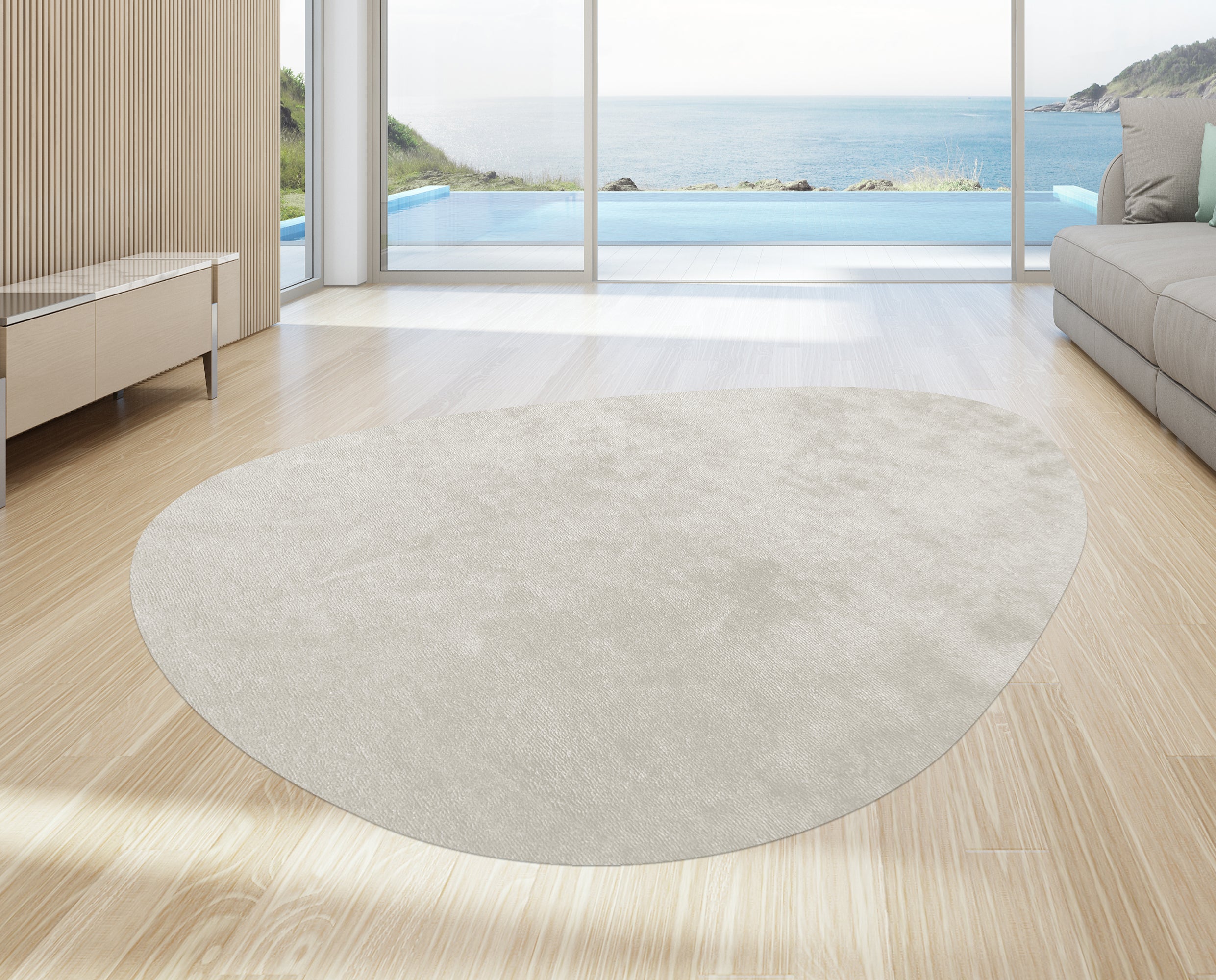 Dywan winylowy Forma Pearl Colour 196x270 cm - PVC antypoślizgowy, winylowy do kuchni lub salonu, zmywalny, nowoczesny styl