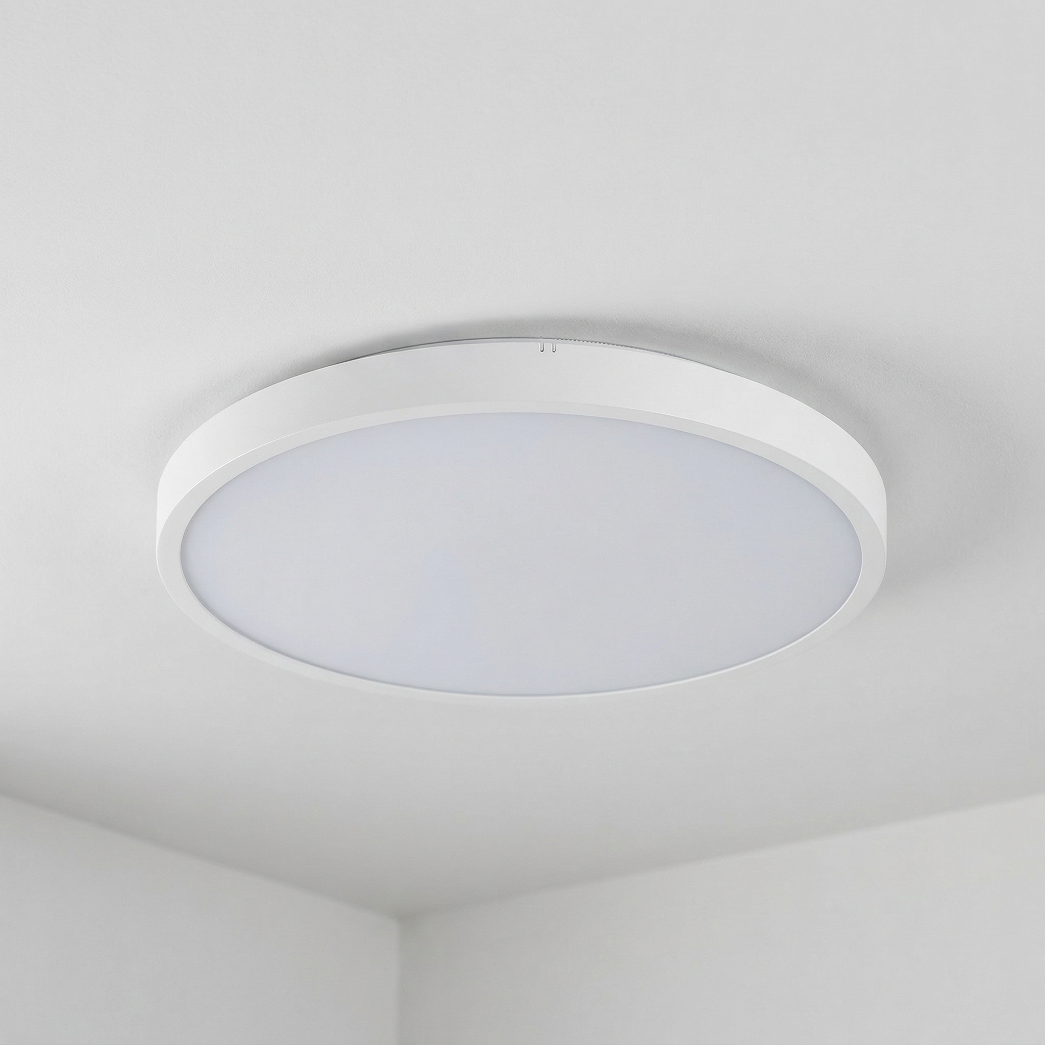 Plafon Alenzo okrągły biały LED 24W 3000K-6000K 1530lm z pilotem wym: 6,5 x 35,5 cm IP44 tworzywo sztuczne Rabalux