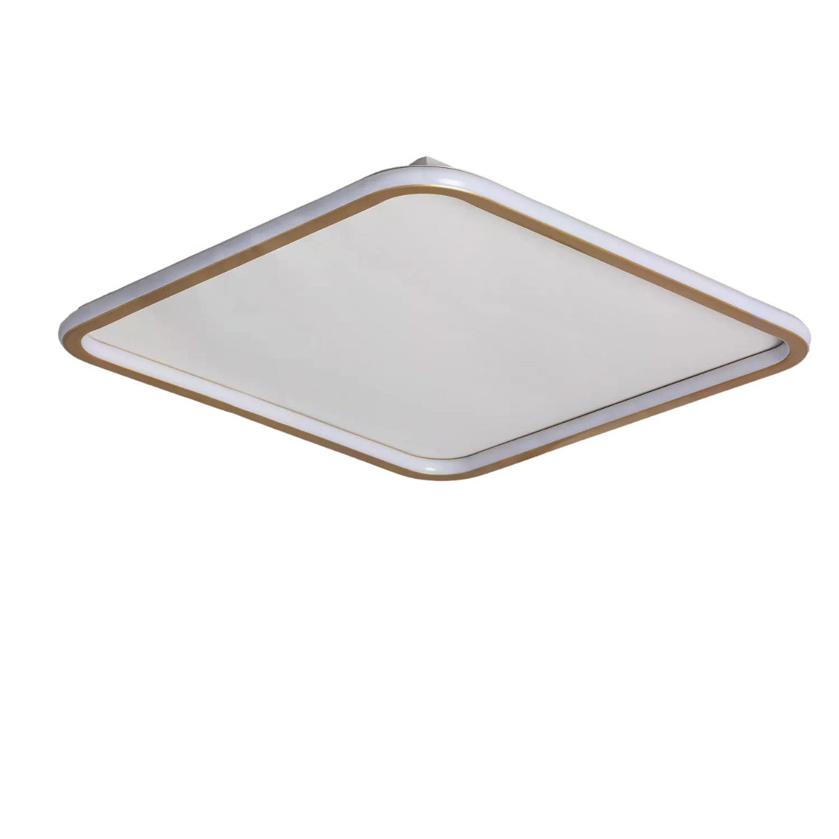 Plafon LED 40W Kwadratowy Złoty CCT 3000K/4000K/6000K 60x60cm Abruzzo Angelo