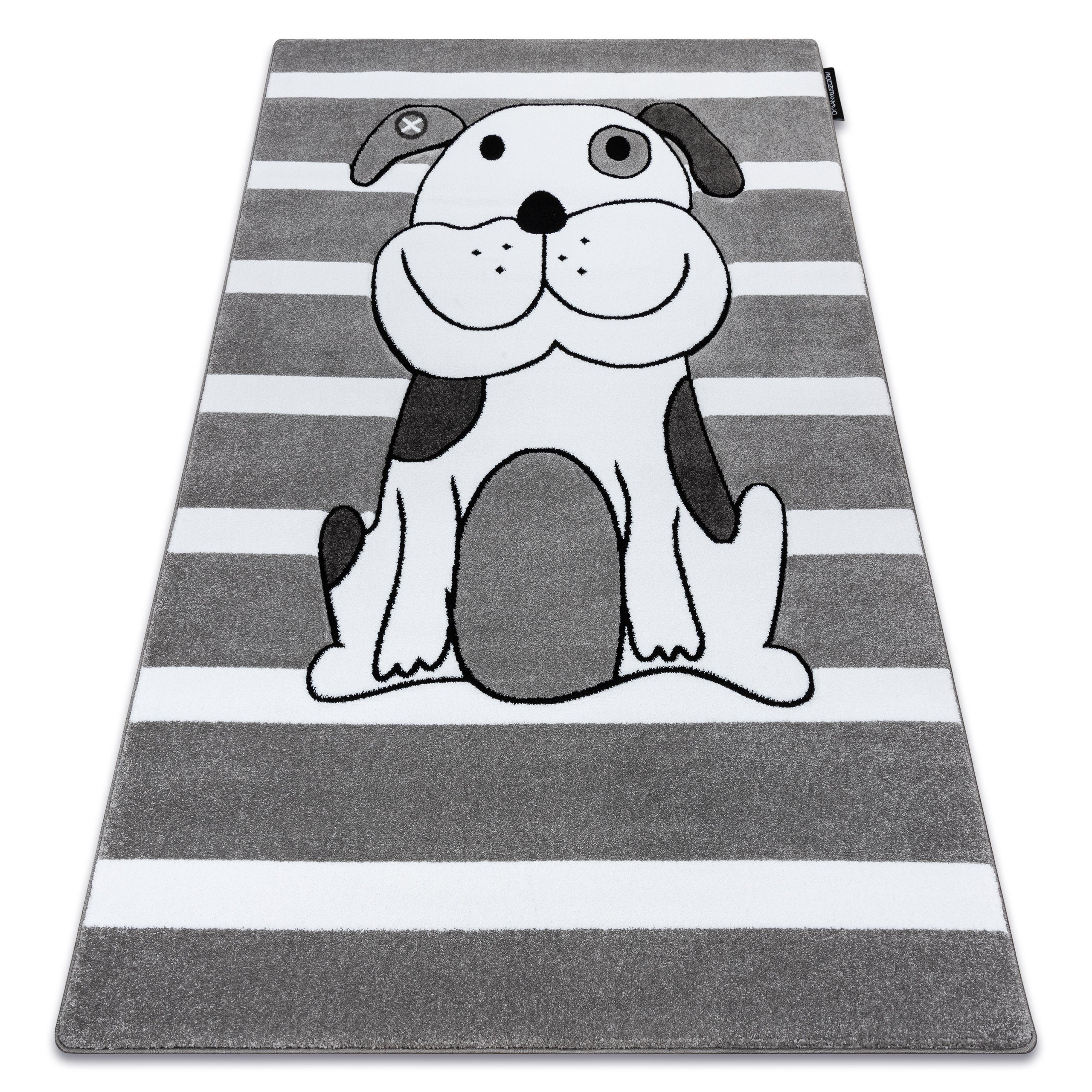 Dywan PETIT PUPPY PIESEK SZCZENIAK szary 160x220 cm