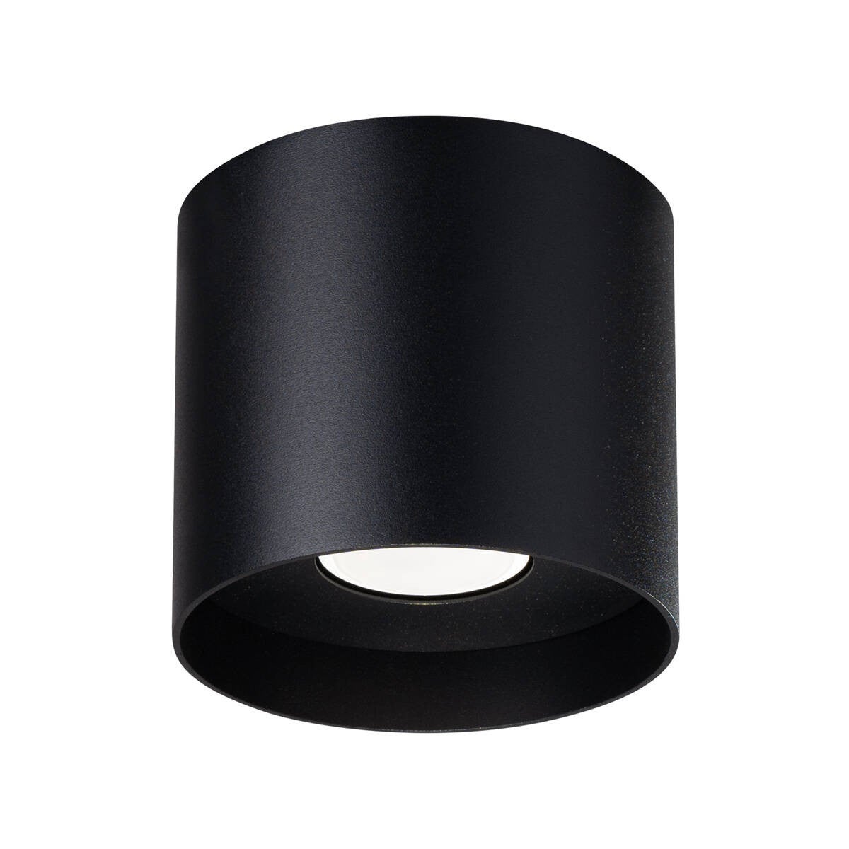 Spot sufitowy okrągły czarny Ø12 cm 1xGU10 10W MIKA SL.1281 Sollux Lighting